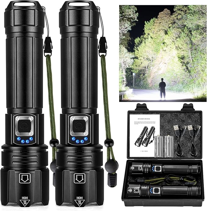 Militär-Laser-Taschenlampe PRO – [NUR HEUTE 50% RABATT!]